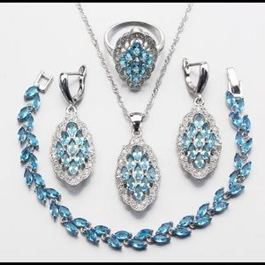 925 Silver Custom Jewelry Set